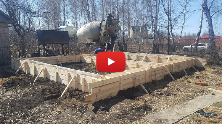 Фундамент свайно-ростверковый